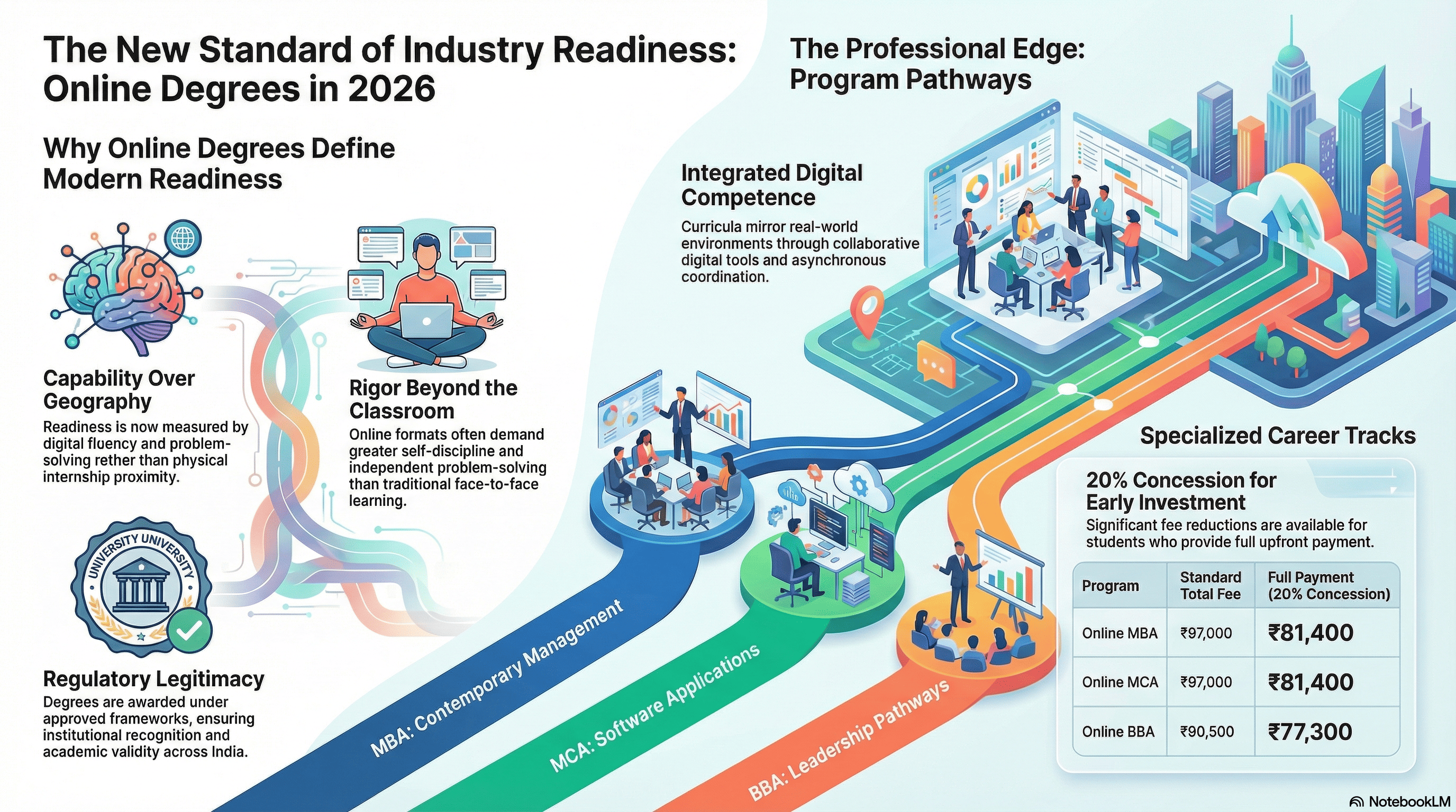 Ganpat University Online Programs